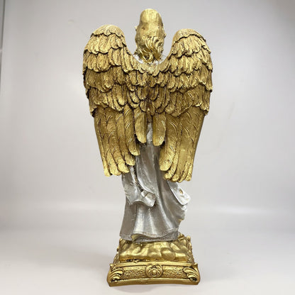 Esculturas De Resina Arcángeles De 24cm De Altura