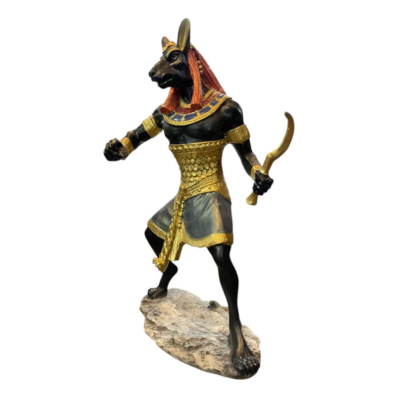 Seth Dios Egipcio 23 Cm De Altura Negro by HEREJE