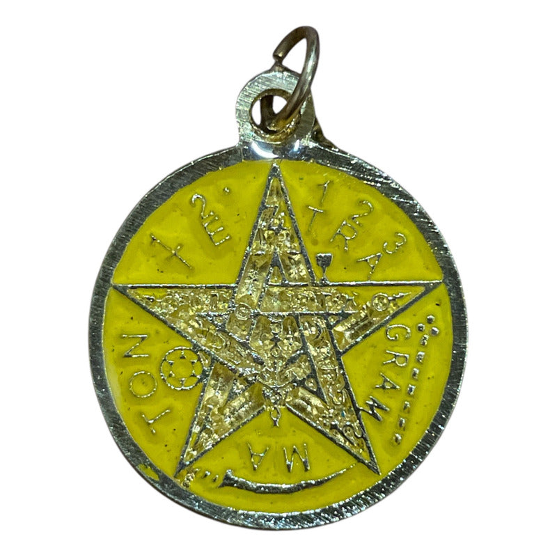 Dije Charm Hereje Estrella Zodiacal Brillante 25mm