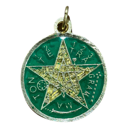 Dije Charm Hereje Estrella Zodiacal Brillante 30mm