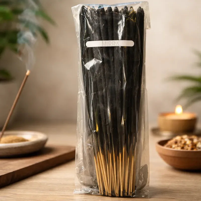 Incienso Artesanal 20 Varitas Gruesas Aroma A Elegir Mirra by HEREJE