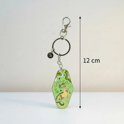 Llavero Zodiacal Hereje Diseño Astrológico Original Capricornio
