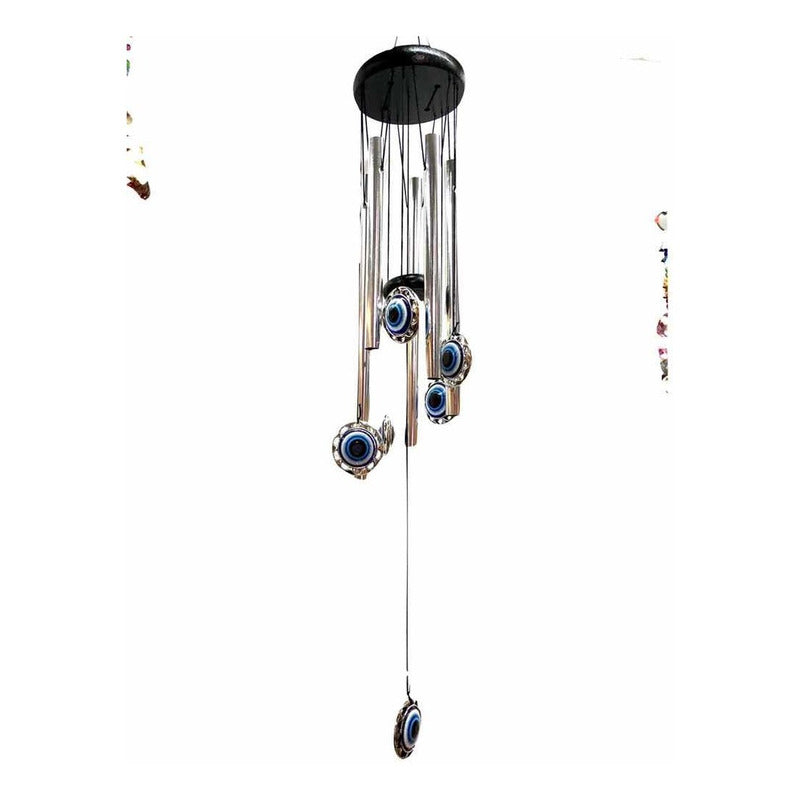 Wind Chime Campaña De Viento Feng Shui Ojo Turco 60 Cm