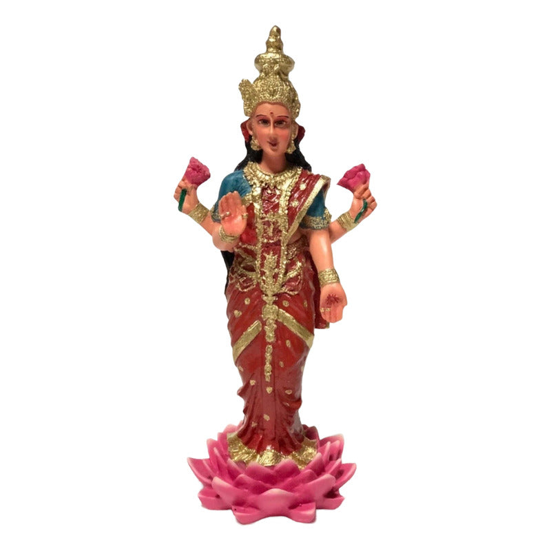Lakshmi Goddess of Fortune Handmade Resin Ritualized.