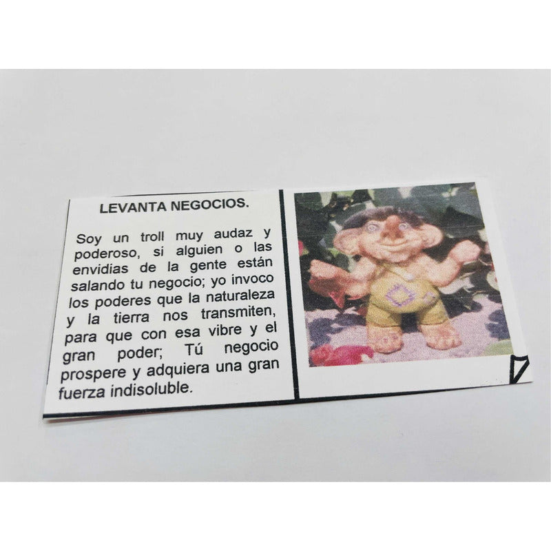 Troll Business Starter + Feeder 9 cm Resin Figure.