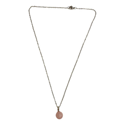 Cuarzo En Esfera Dije Con Cadena