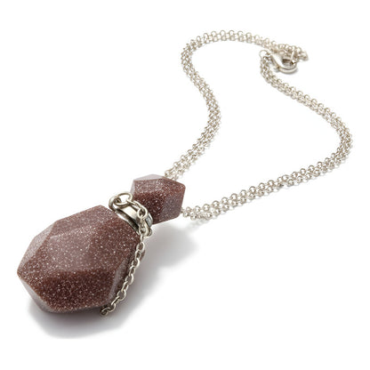 Cuarzo Amatista Rosa Blanco Varios Modelos Perfumero 4 Cm