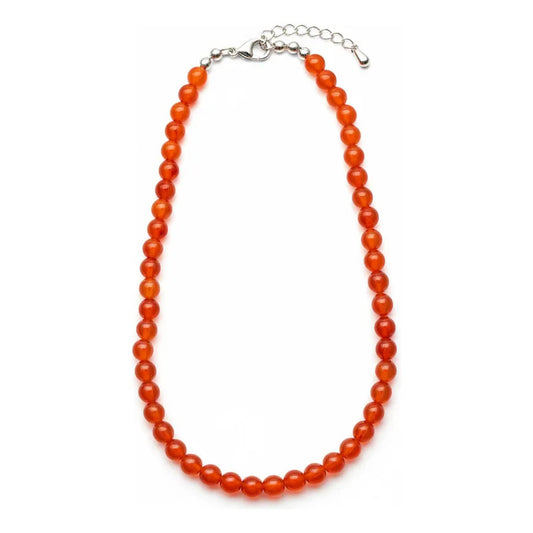 Amatista Collar De Piedra Natural Cornalina