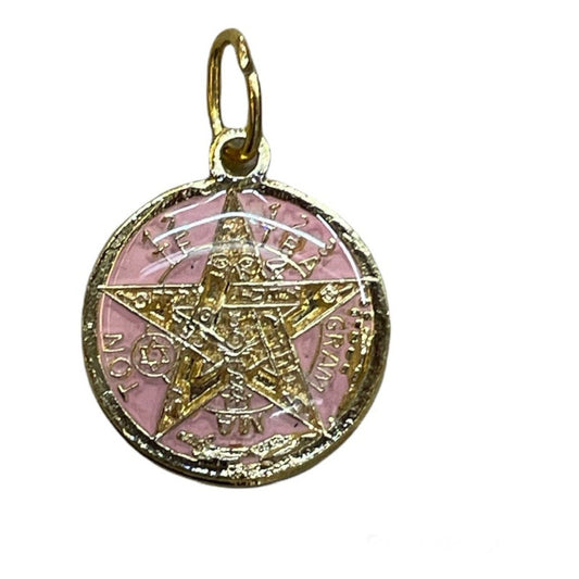 Ritualized Pentagram or Tetragrammaton 7 Visible Metals