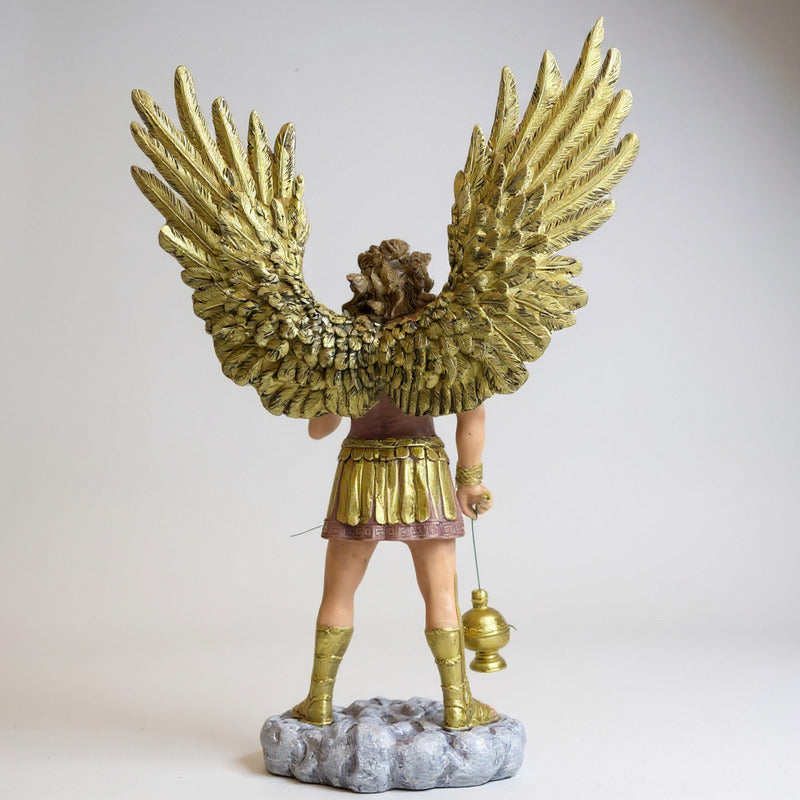 Arcangeles De 35cm Altura Figura De Resina Modelo A Elegir