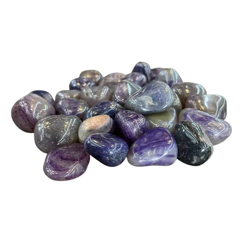 Piedras Semipreciosas Naturales Hereje Peso Variado 1 Kg. Agata Morada