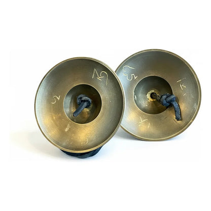 Cymbalo Tibetano Cuenco 7 Metales Indu 7.5 Cm