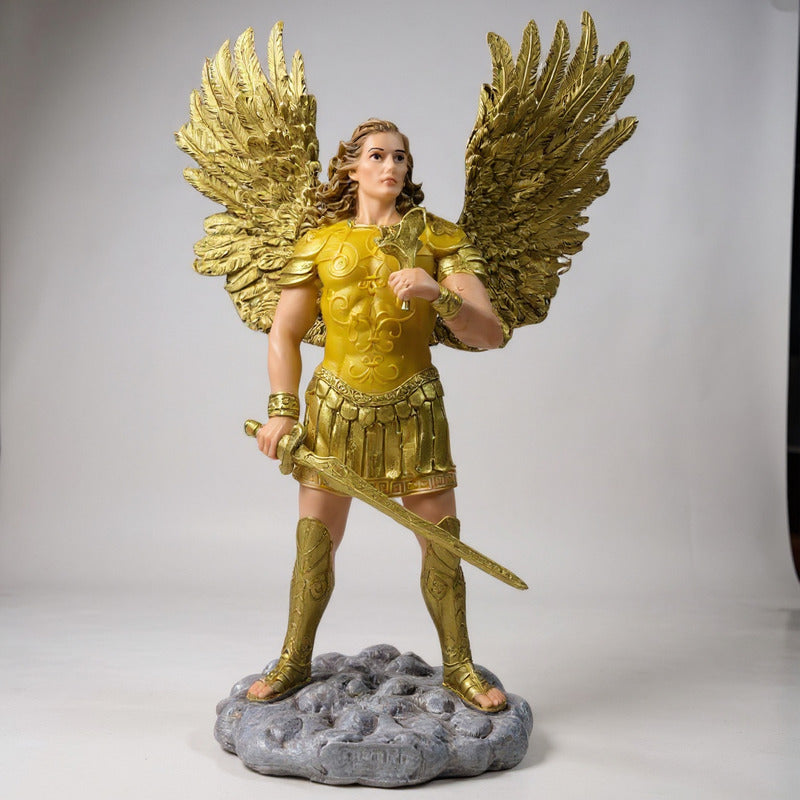 Arcangeles De 35cm Altura Figura De Resina Modelo A Elegir