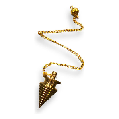 Pendulo Testigo Laton Varios Modelos Radiestesia Reiki