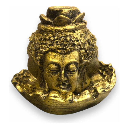 Smoke Waterfall Buddha Head 7cm