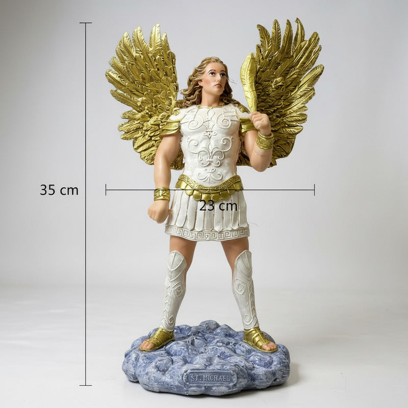 Arcangeles De 35cm Altura Figura De Resina Modelo A Elegir