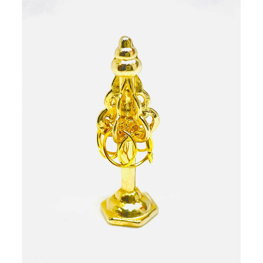 Victory Banner Feng Shui Amulet Gold Plated 4cm
