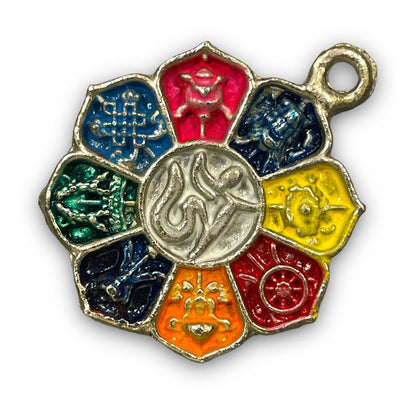 8 Tesoros De Buda Auspicios Cura Feng Shui 39x33x3mm