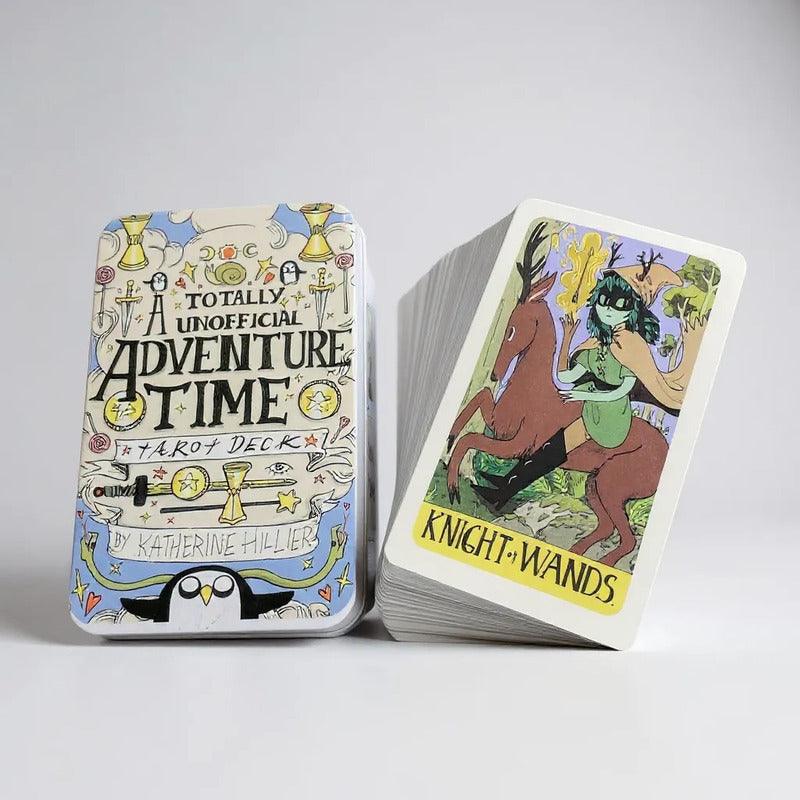 Tarot Hora De Aventura Caja De Metal