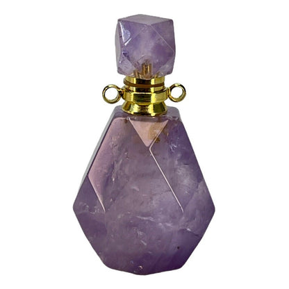 White Rose Amethyst Quartz Various Models Perfume Bottle 4 Cm