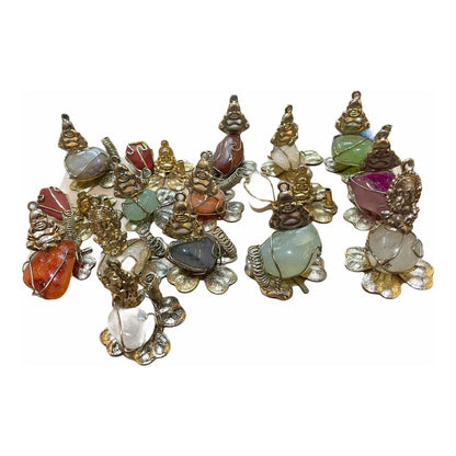 Porta Incienso Varita Cuarzo Laton