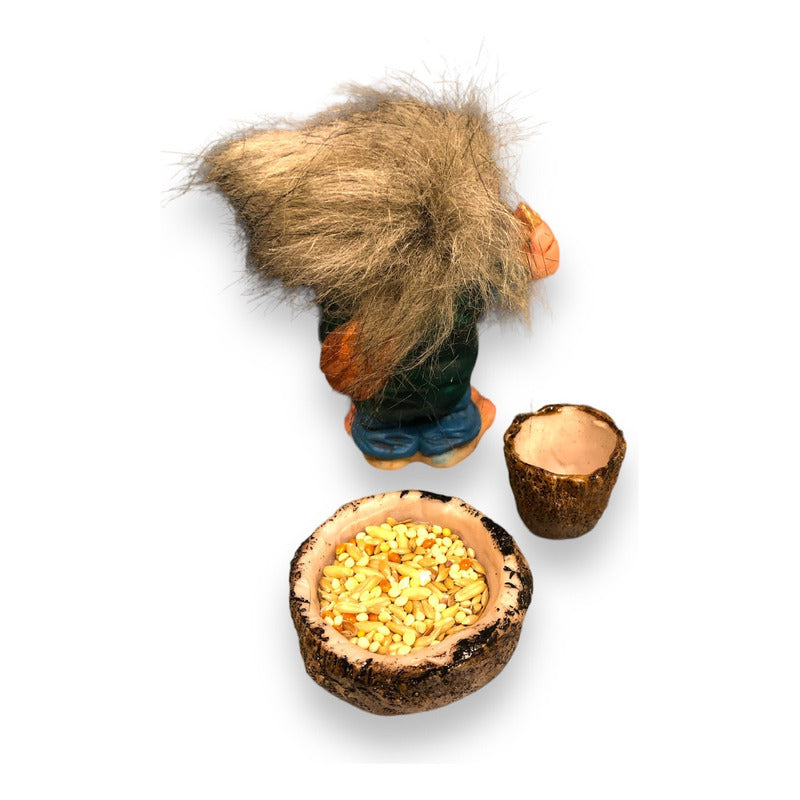 Troll Juegos De Azar + Comedero 9cm