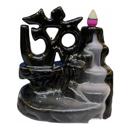 Incense Burner Waterfall Smoke Various Models + 10 Cones
