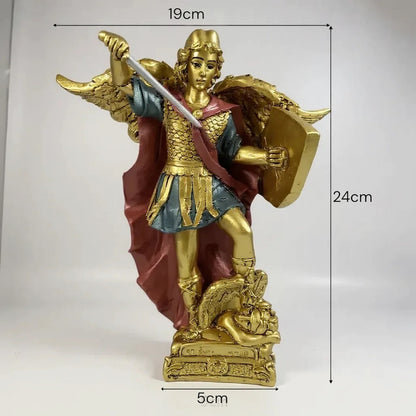 Esculturas De Resina Arcángeles De 24cm De Altura