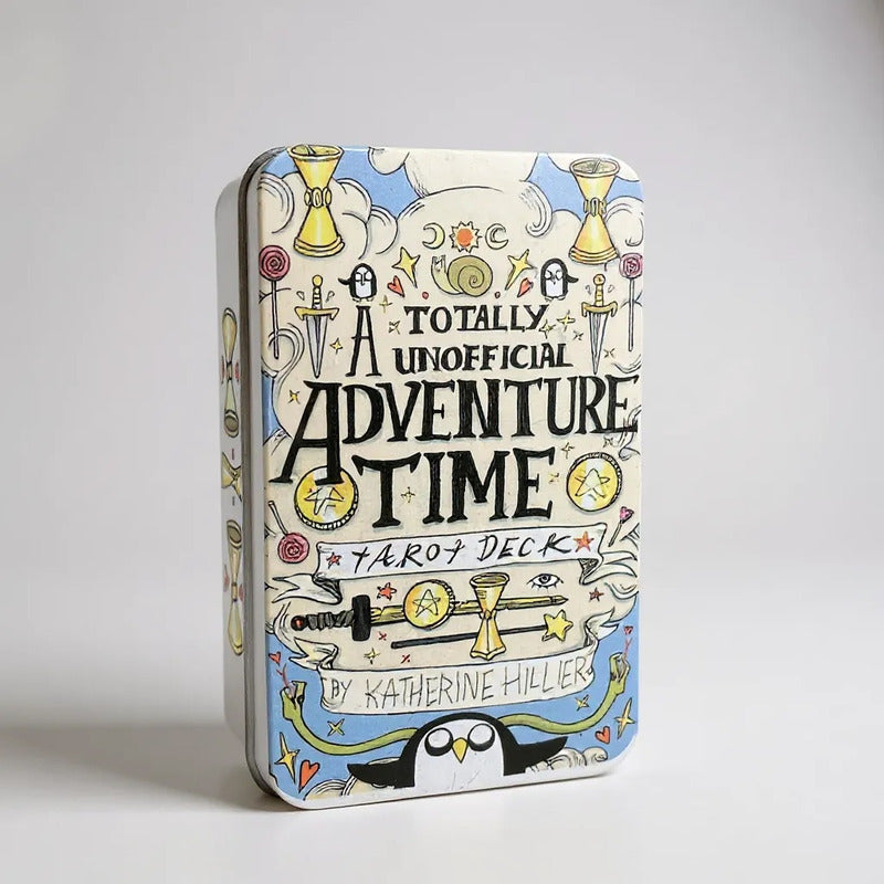 Tarot Hora De Aventura Caja De Metal