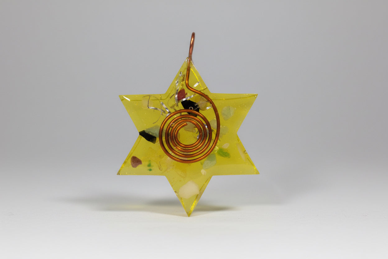 Orgonita Colgante Dije Amuleto Para Limpiar Energía Estrella