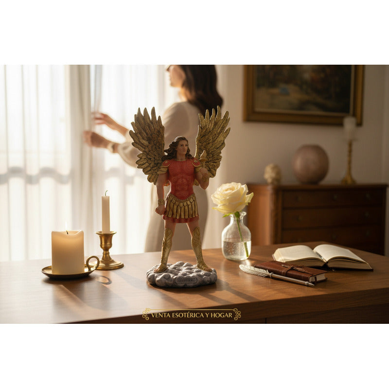 Arcangeles De 35cm Altura Figura De Resina Modelo A Elegir