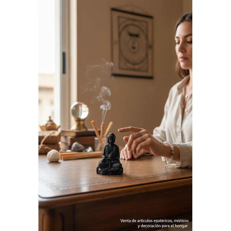 Buda Figura De Resina Miniatura De 7 Cm De Alto