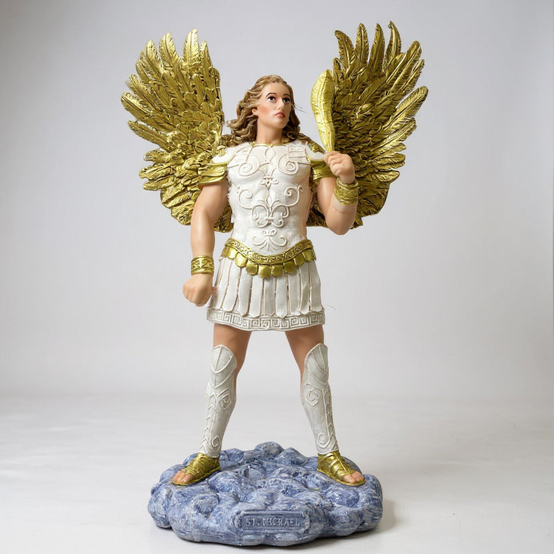 Arcangeles De 35cm Altura Figura De Resina Modelo A Elegir