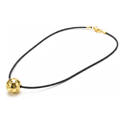 Llamador De Angeles Sencillo En Metal Dorado