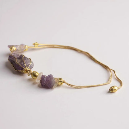 Pulsera Hereje Ajustable De Cuarzo