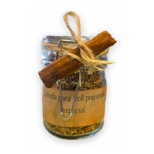 Troll Comida Mezcla Especial Caqui