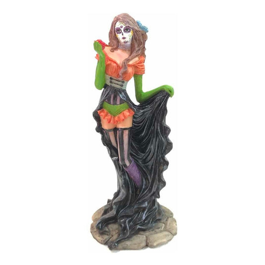 Catrina National Resin Hand Painted Black 26cm
