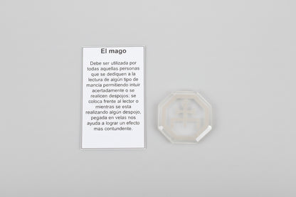 Tarot Rider Mini + Morral + Amuleto + Instructivo 8cm