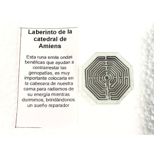 Ritualized and Serenaded Amiens Labyrinth Amulet