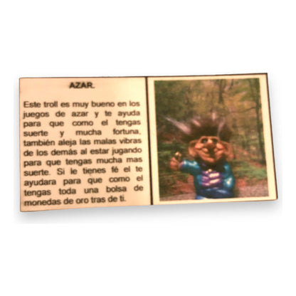 Troll Juegos De Azar + Comedero 9cm