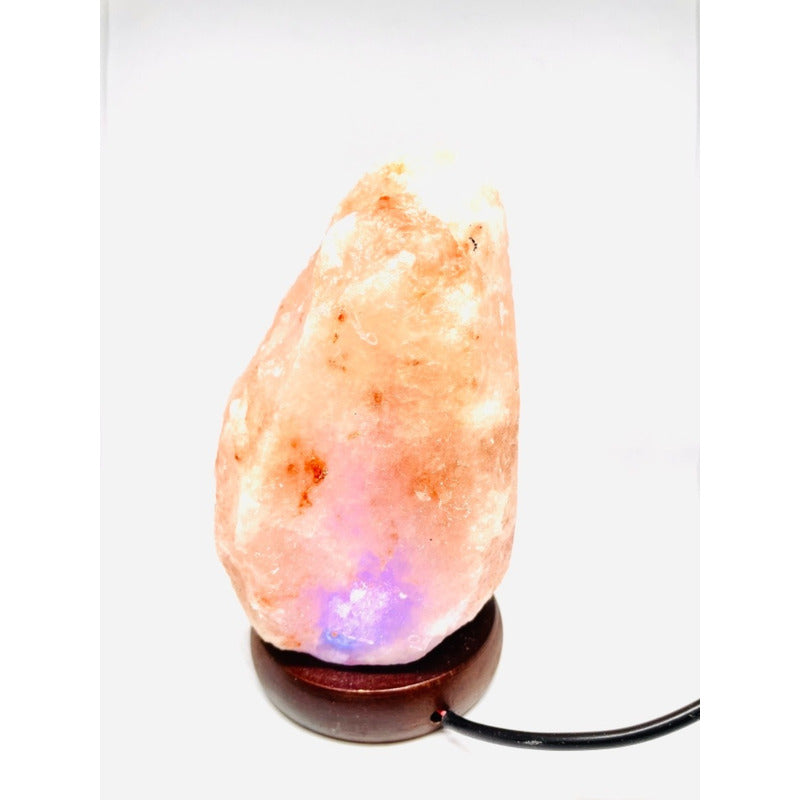 Lámpara De Sal Del Himalaya Varios Modelos Casi 1kg 13 Cm by HEREJE