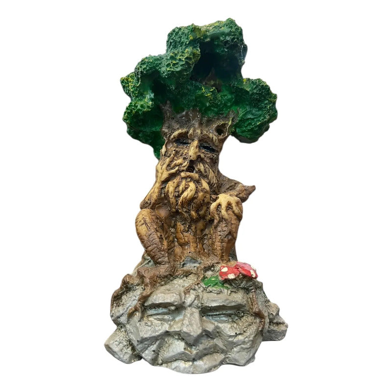 Porta Inciensos En Forma De Arbol Artesanales Arbol Sabiduría 15 Cm Arbol Sabiduría by HEREJE