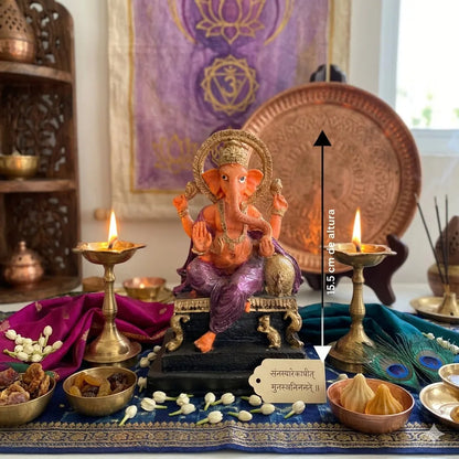 Escultura De Ganesh 15.5 Cm De Altura Nude by HEREJE