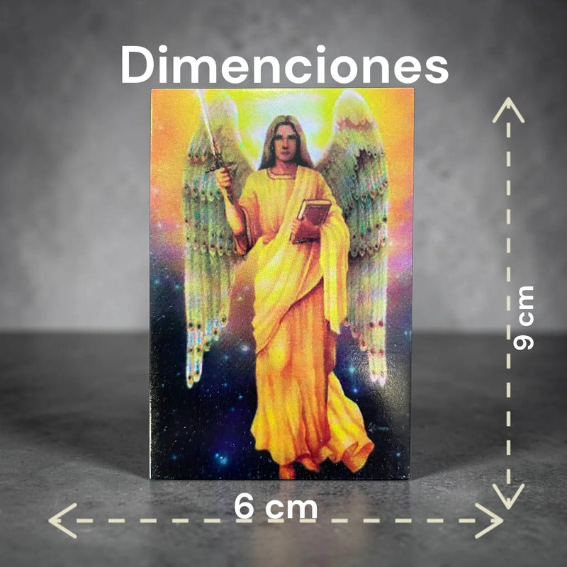 Estampas Coleccionables Esoterismo 5 Piezas Iguales Por Pac Jofiel 1 Religioso by HEREJE