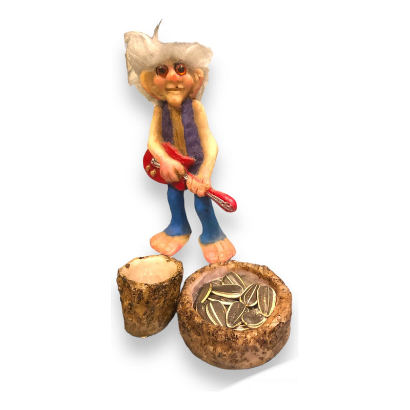 Troll Harmony + Feeders 12 cm Figur aus Nationalharz.