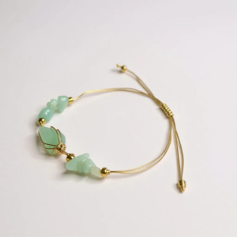 Pulsera Hereje Ajustable De Cuarzo