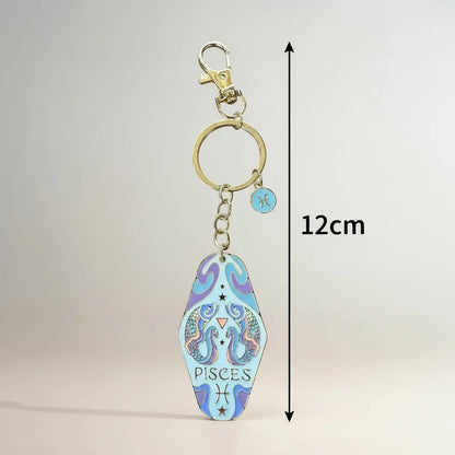 Llavero Zodiacal Hereje Diseño Astrológico Original Pisis