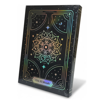 Libreta Grimorio Hojas Negras Para Rituales De Abundancia.