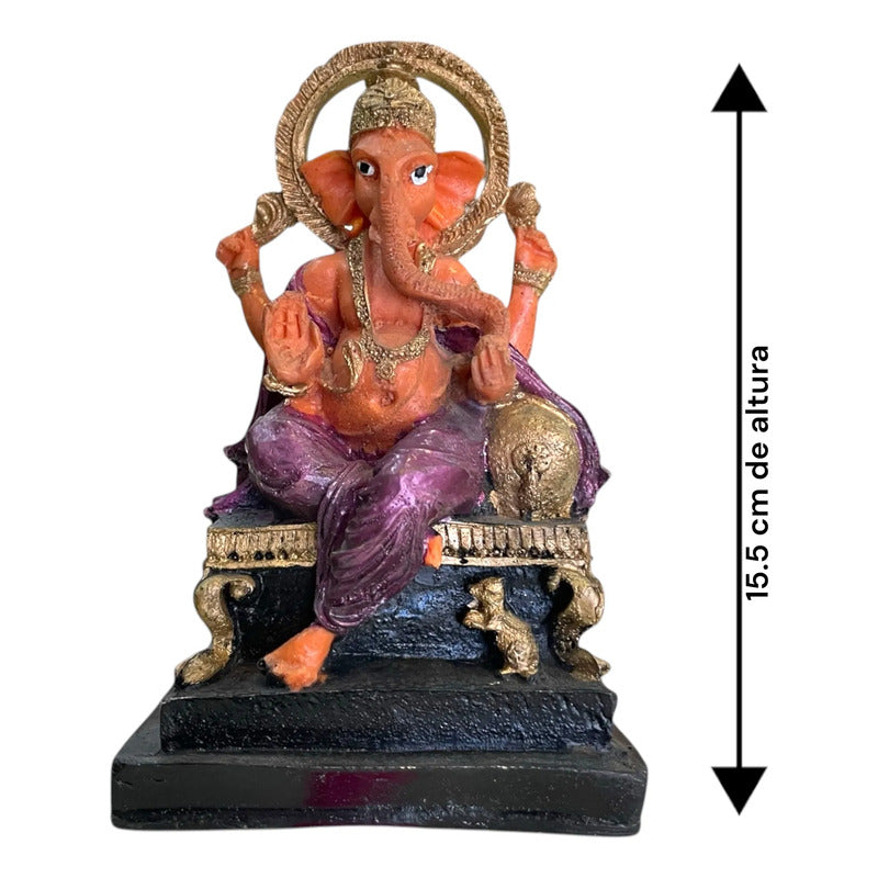 Escultura De Ganesh 15.5 Cm De Altura Nude by HEREJE