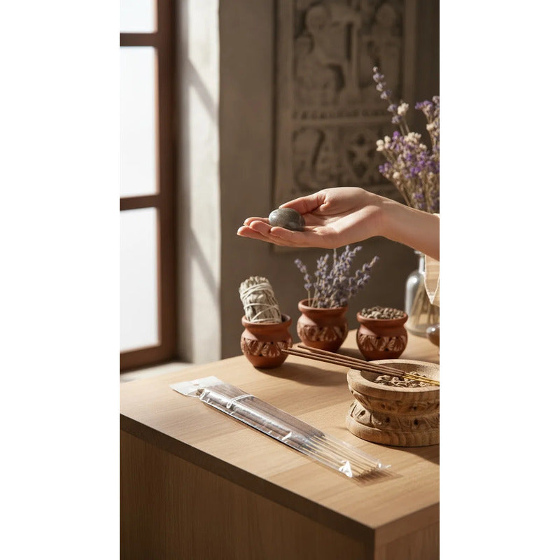 Incienso Artesanal 20 Varitas Gruesas Aroma A Elegir Surtido Herbal by HEREJE